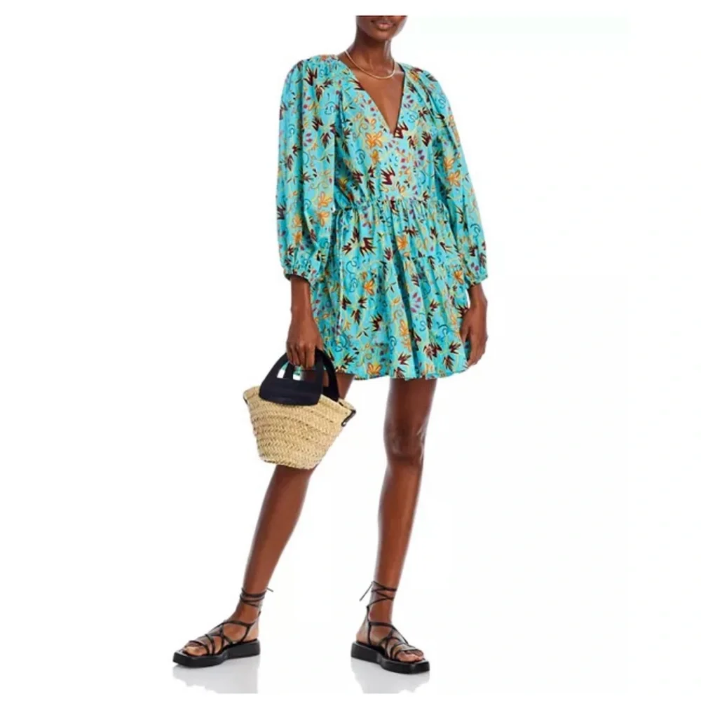 A.L.C. Sally Cotton Mini Dress Sz. 4 - Picture 1 of 15